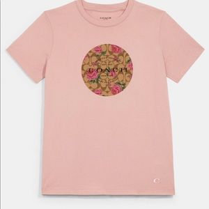 Coach New York Signature Floral T-shirt